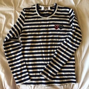 Comme des Garçon Long Sleeve Striped T-Shirt